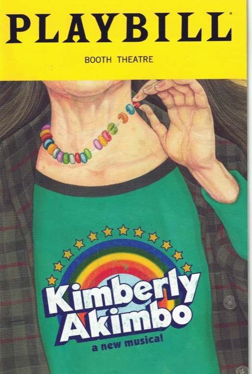 My Playbill for Kimberly Akimbo
