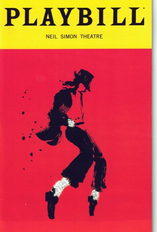 My Playbill for MJ the Musical
