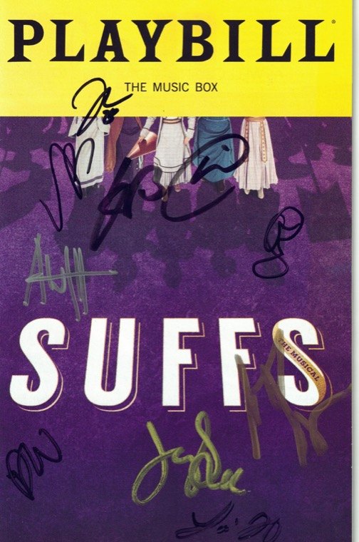 My Playbill for Suffs