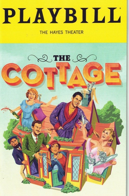 My Playbill for The Cottage