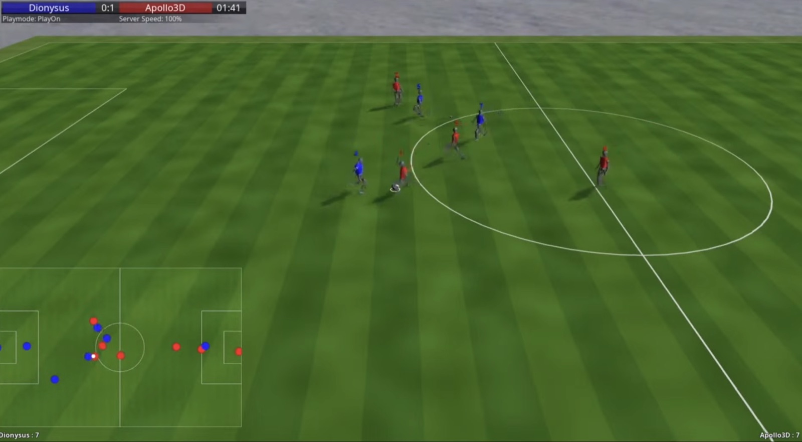 Soccer Simulation (2D & 3D)