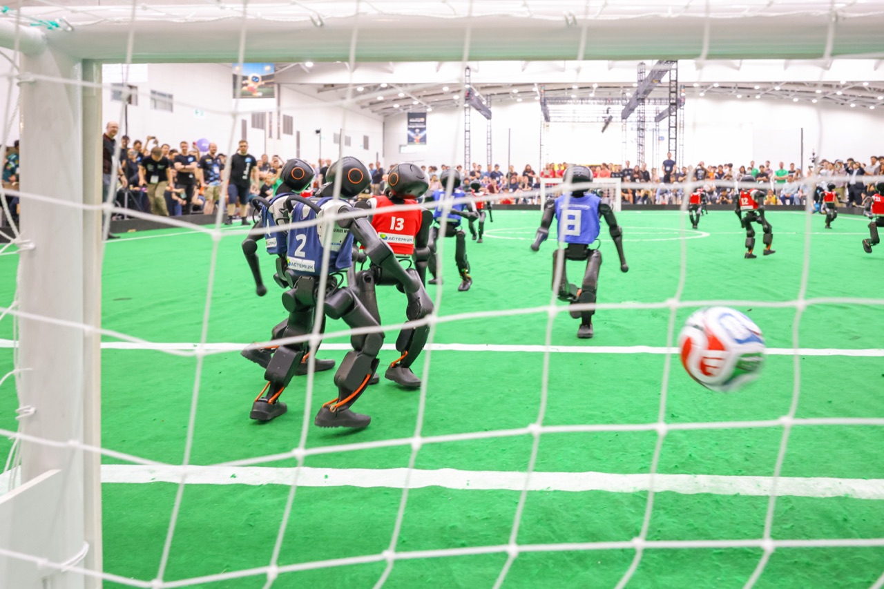 The first full 11-vs-11 humanoid match, RoboCup 2026 Incheon